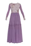 Shop_Bohame_Purple Round Tiered Maxi Dress _Online_at_Aza_Fashions