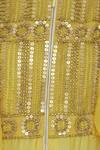 Rriso_Gold Embroidered Kurta With Dhoti Pants_at_Aza_Fashions