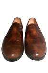 Shop_Artimen_Brown Leather Brogue Shoes_at_Aza_Fashions