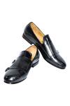 Buy_Artimen_Grey Double Monk Strap Shoes_at_Aza_Fashions