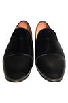 Shop_Artimen_Black Leather Loafers_at_Aza_Fashions