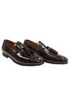 Artimen_Maroon Plain Tassel Detail Loafers _Online_at_Aza_Fashions