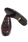 Buy_Artimen_Maroon Plain Tassel Detail Loafers _Online_at_Aza_Fashions