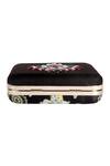 Buy Puneet Gupta Black Jewel Stones Zardozi Hand Embroidered Pearl Clutch Online at Aza Fashions Buy_Puneet Gupta_Black Jewel Stones Zardozi Hand Embroidered Pearl Clutch _Online_at_Aza_Fashions