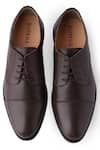 Buy_Rapawalk_Brown Handcrafted Toe Cap Derby Shoes  _Online_at_Aza_Fashions