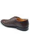 Shop_Rapawalk_Brown Handcrafted Toe Cap Derby Shoes  _Online_at_Aza_Fashions