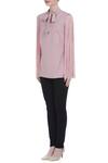 Buy_Swatee Singh_Pink Fringe Top _Online_at_Aza_Fashions