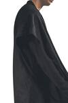 Shop_Antar Agni_Black Draped Style Kurta_Online_at_Aza_Fashions