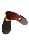 Artimen_Black Handcrafted Peshawari Shoes_Online_at_Aza_Fashions