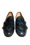 Shop_Artimen_Blue Pure Leather Leather Handcrafted Formal Shoes_at_Aza_Fashions