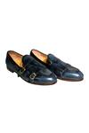 Buy_Artimen_Blue Pure Leather Leather Handcrafted Formal Shoes_Online_at_Aza_Fashions