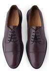 Buy_Rapawalk_Maroon Handcrafted Toe Cap Derby Shoes  _Online_at_Aza_Fashions