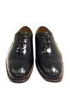 Shop_Artimen_Black Handcrafted Leather Brogue Shoes _at_Aza_Fashions