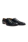 Buy_Artimen_Black Handcrafted Leather Brogue Shoes _Online_at_Aza_Fashions