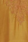 Dev R Nil Yellow Silk Embroidery Classic Kurta at Aza Fashions Dev R Nil_Yellow Silk Embroidery Classic Kurta_at_Aza_Fashions