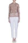 Shop_Kavita Bhartia_Pink Round Sheer Embroidered Jacket _Online_at_Aza_Fashions
