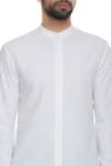 Shop_BUBBER COUTURE_White Full Sleeve Shirt _Online_at_Aza_Fashions