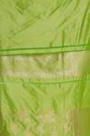 Sailesh Singhania_Green Handwoven Pure Mulberry Silk Saree_at_Aza_Fashions