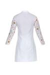 Shop_SOL by Piyush Dedhia_Off White Flower Embroidered Kurta_Online_at_Aza_Fashions