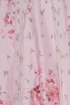 Mani Bhatia_Pink Silk And Net Printed Rose Lehenga & Embroidered Ruffled Blouse With Dupatta _at_Aza_Fashions
