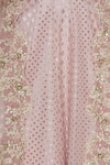 Priyanka Jain_Pink Embroidered Cape With Sequins Blouse And Lehenga _at_Aza_Fashions