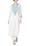 Buy_Anita Dongre_Gota Patti Work And Embroidered Nature Inspired Kurta Set_at_Aza_Fashions