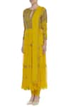 Buy Samatvam By Anjali Bhaskar Yellow Viscose Georgette, Lycra Net Cut Dana Mirror And Embroidered Anarkali Set Online at Aza Fashions Buy_Samatvam By Anjali Bhaskar_Yellow Viscose Georgette, Lycra Net Cut Dana Mirror And Embroidered Anarkali Set _Online_at_Aza_Fashions