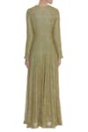Shop_Abhi Singh_Green Embroidered Anarkali With Dupatta  _at_Aza_Fashions