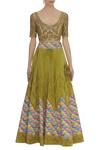 Shop_Neha Mehta Couture_Gold Zardozi Embroidered Lehenga Set_Online_at_Aza_Fashions