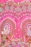 Papa Dont Preach_Pink Embroidered Lehenga Set_at_Aza_Fashions
