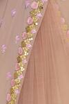 Buy_Papa Dont Preach_Beige Embroidered Saree With Blouse