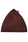 Buy_Crazy Palette_Brown Hand Painted Triangular Sling Bag_Online_at_Aza_Fashions