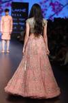 Shop_Anushree Reddy_Pink Embroidered Lehenga Set_at_Aza_Fashions