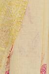 Shop_Shagun Manchanda_Yellow Natural Linen Hand Block Handwoven Saree With Motifs _Online_at_Aza_Fashions