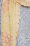 Shagun Manchanda_Cream Block Printed Tasseled Stole _Online_at_Aza_Fashions