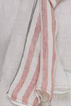 Eka_White Handwoven Stripe Scarf_Online_at_Aza_Fashions