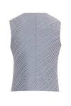 Shop_Mitesh Lodha_Blue Striped Asymmetric Bundi_Online_at_Aza_Fashions