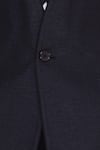 Shop_Kommal Sood_Black Blended Micro Wooven Cupro Blazer Jacket With Trouser Pant  _Online_at_Aza_Fashions
