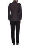 Shop_Kommal Sood_Black Blazer Jacket With Trouser Pant_at_Aza_Fashions