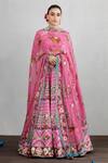Buy_Torani_Pink Rang Raani Rubani Lehenga Set_at_Aza_Fashions