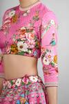 Shop_Torani_Pink Rang Raani Rubani Lehenga Set_Online_at_Aza_Fashions