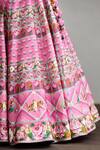 Torani_Pink Rang Raani Rubani Lehenga Set_at_Aza_Fashions