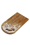 Buy_Amoli Concepts_Carved Floral Design Chopping Board_Online_at_Aza_Fashions