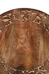 Shop_Amoli Concepts_Carved Flower Border Chopping Board_Online_at_Aza_Fashions