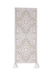 Amoli Concepts_Mehrab Floral Embroidered Table Runner_Online_at_Aza_Fashions