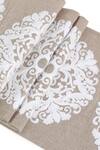 Buy_Amoli Concepts_Floral Embroidered Table Runner_Online_at_Aza_Fashions