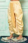 Buy_Arihant Rai Sinha_Off White Silk Piping Embroidered Paisley Patterned Kurta And Dhoti Pant Set _Online_at_Aza_Fashions