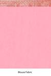 Naintara Bajaj_Pink Cotton Woven Geometrical Pallu Saree_Online_at_Aza_Fashions
