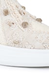 Shop_Anaar_Beige Embroidered Paradise Classic Sneakers _at_Aza_Fashions