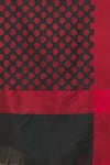 Buy_Khwaab by Sanjana Lakhani_Black Cotton Silk Floral Woven Dupatta _Online_at_Aza_Fashions